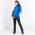 Stellar Blue-Space Blue - Close up - Dare 2B Womens-Ladies Veritas Era Recycled Waterproof Jacket