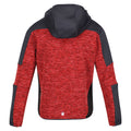 Fiery Red-India Grey - Pack Shot - Regatta Childrens-Kids Dissolver V Fleece