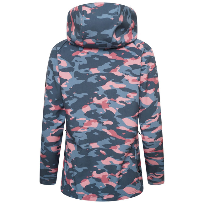 Dare 2B Womens Ladies Far Out Camo Waterproof Soft Shell Jacket
