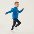 Imperial Blue - Back - Regatta Childrens-Kids Peppa Pig Hoodie