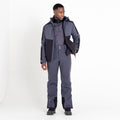 Ebony Grey - Back - Dare 2B Mens Standfast Ski Trousers