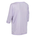 Pastel Lilac - Back - Regatta Womens-Ladies Pulser II 3-4 Sleeve T-Shirt
