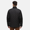 Black - Side - Regatta Mens Padbury Quilted Jacket