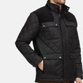 Black - Pack Shot - Regatta Mens Padbury Quilted Jacket