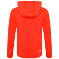 Bright Salmon - Back - Dare 2B Childrens-Kids Hastily Core Stretch Recycled Midlayer