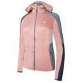 Powder Pink-Bluestone - Side - Dare 2B Womens-Ladies Convey Core Stretch Recycled Jacket