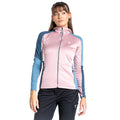 Powder Pink-Bluestone - Lifestyle - Dare 2B Womens-Ladies Convey Core Stretch Recycled Jacket