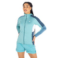 Crystal Seas-Capri Blue - Front - Dare 2B Womens-Ladies Convey Core Stretch Recycled Jacket
