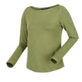 Green Fields - Side - Regatta Womens-Ladies Lakeisha Long-Sleeved T-Shirt