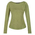 Green Fields - Front - Regatta Womens-Ladies Lakeisha Long-Sleeved T-Shirt