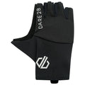 Black - Front - Dare 2B Mens Forcible II Fingerless Gloves