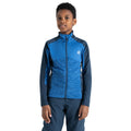 Olympian Blue-Moonlight Denim - Lifestyle - Dare 2B Childrens-Kids Exception Recycled Fleece Top