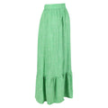 Vibrant Green - Close up - Regatta Womens-Ladies Hadriana Ditsy Print Maxi Skirt
