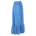 Sonic Blue - Pack Shot - Regatta Womens-Ladies Hadriana Ditsy Print Maxi Skirt