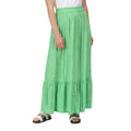 Vibrant Green - Side - Regatta Womens-Ladies Hadriana Ditsy Print Maxi Skirt