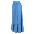 Sonic Blue - Front - Regatta Womens-Ladies Hadriana Ditsy Print Maxi Skirt