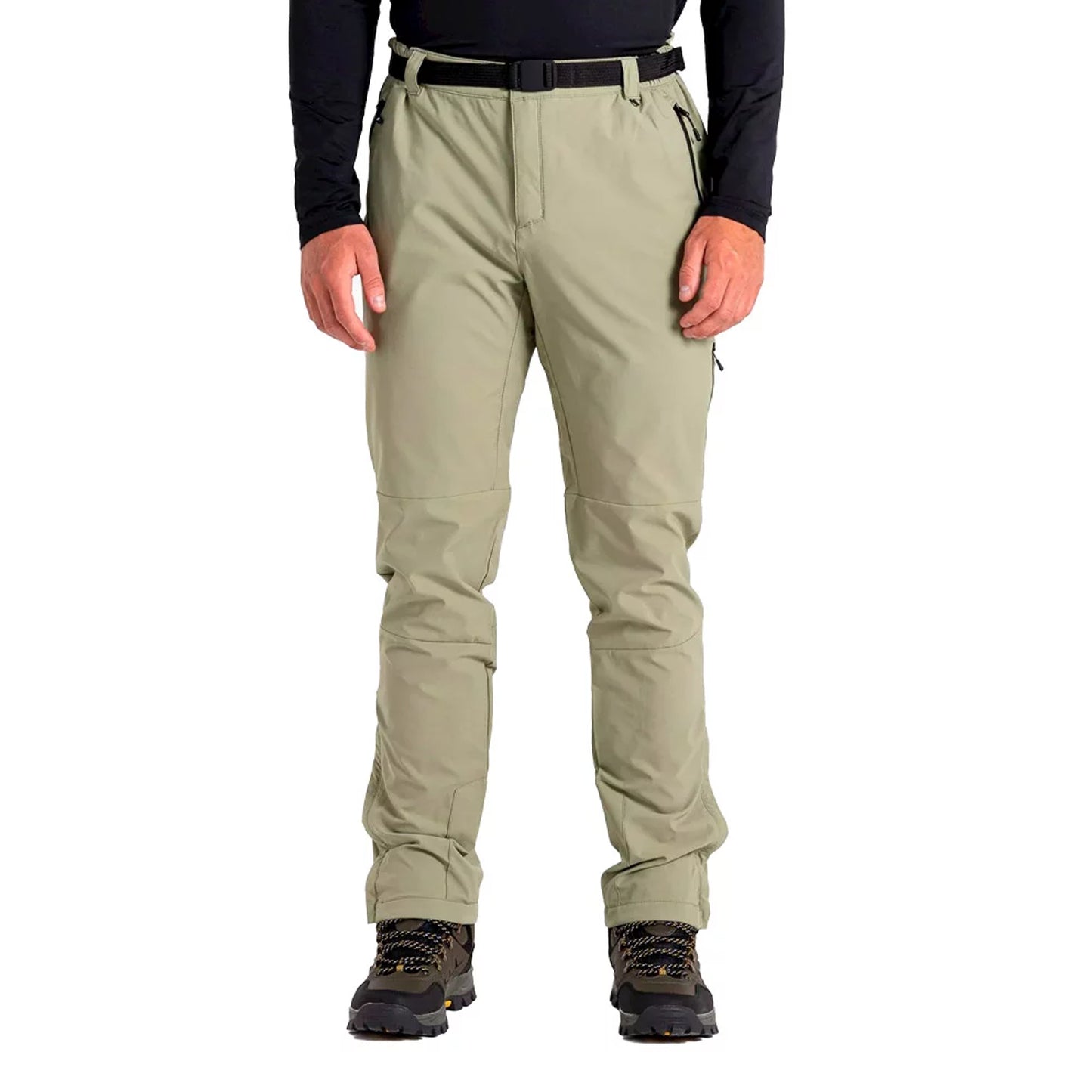 Oil Green - Side - Dare 2B Mens Tuned In Pro Lightweight Trousers