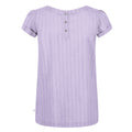Pastel Lilac - Lifestyle - Regatta Womens-Ladies Jaelynn Dobby Cotton T-Shirt