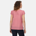 Heather Rose - Lifestyle - Regatta Womens-Ladies Jaelynn Dobby Cotton T-Shirt