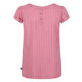 Heather Rose - Pack Shot - Regatta Womens-Ladies Jaelynn Dobby Cotton T-Shirt