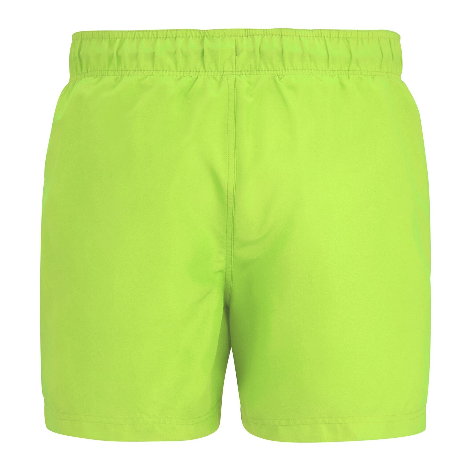 Navy-Sharp Green - Back - Regatta Mens Mawson II Swim Shorts