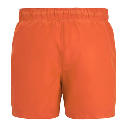 Tigerlily Orange-Sonic Blue - Back - Regatta Mens Mawson II Swim Shorts