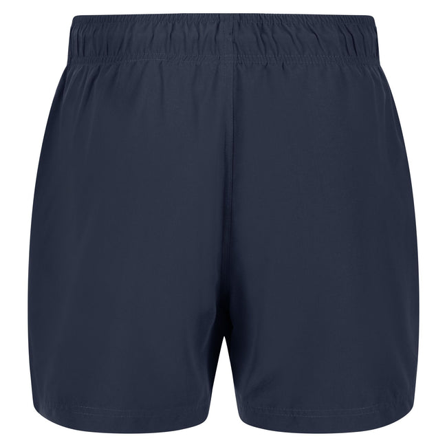 Navy - Back - Regatta Mens Mawson II Swim Shorts