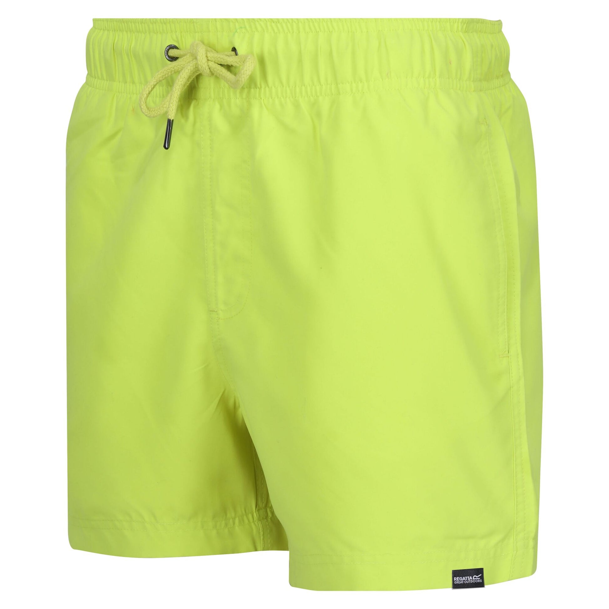 Citron Lime - Side - Regatta Mens Mawson II Swim Shorts