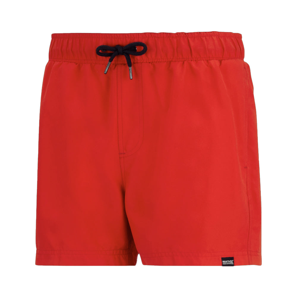Poppy-Navy - Side - Regatta Mens Mawson II Swim Shorts