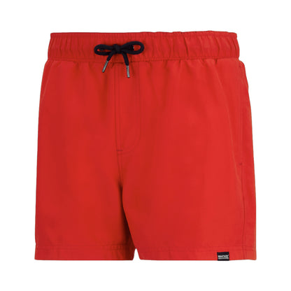 Poppy-Navy - Side - Regatta Mens Mawson II Swim Shorts