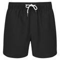 Black - Front - Regatta Mens Mawson II Swim Shorts