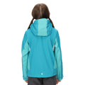 Enamel-Turquoise - Lifestyle - Regatta Childrens-Kids Acidity V Soft Shell Jacket