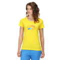 Maize Yellow - Back - Regatta Womens-Ladies Filandra VI Sunset T-Shirt