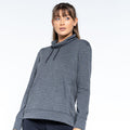 Charcoal Grey Marl - Back - Dare 2B Womens-Ladies Crystallize Sweatshirt