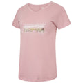 Powder Pink - Side - Dare 2B Womens-Ladies Moments Printed T-Shirt