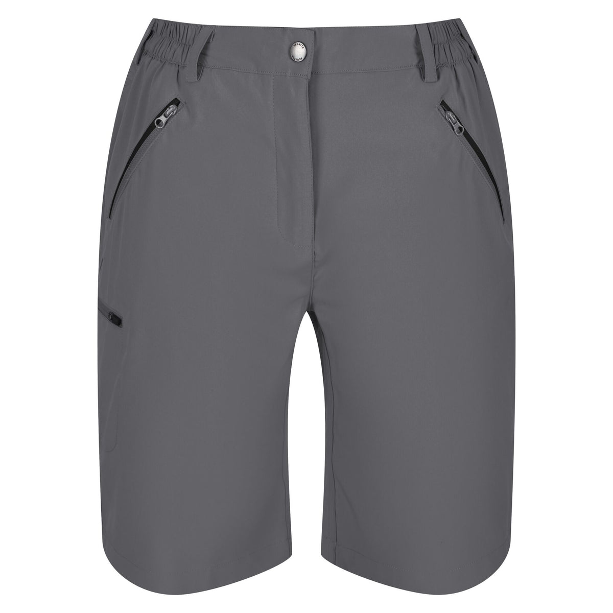 Seal Grey - Front - Regatta Womens-Ladies Xert Stretch Shorts