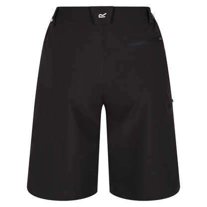 Black - Back - Regatta Womens-Ladies Xert Stretch Shorts
