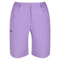 Light Amethyst - Front - Regatta Womens-Ladies Xert Stretch Shorts