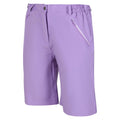 Light Amethyst - Side - Regatta Womens-Ladies Xert Stretch Shorts