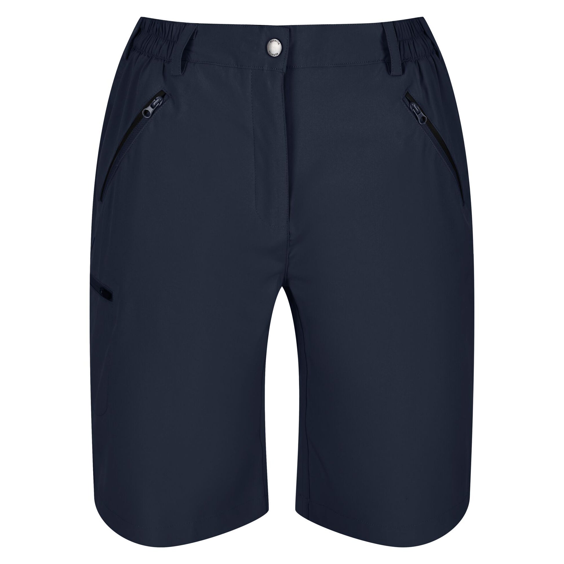 Navy - Front - Regatta Womens-Ladies Xert Stretch Shorts