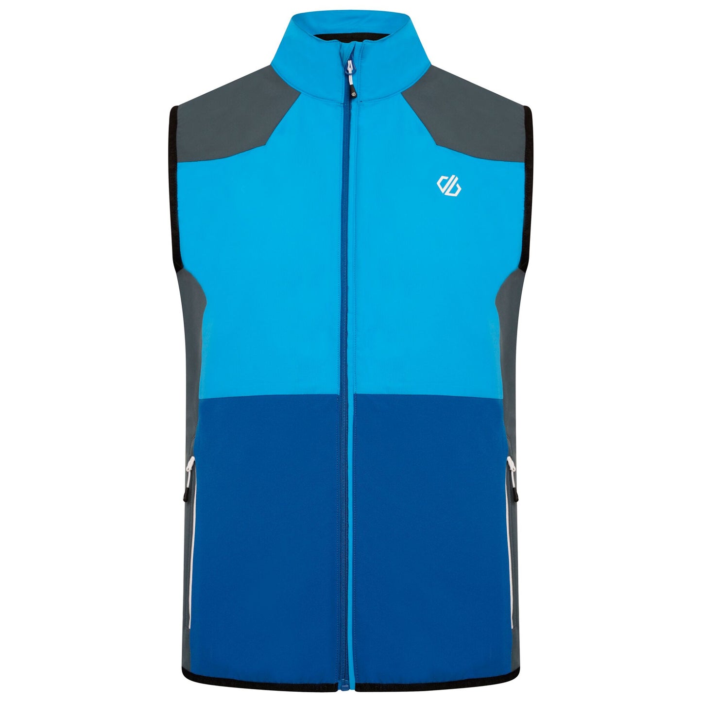 Teton Blue-Orion Grey - Front - Dare 2B Mens Aptile II Vest