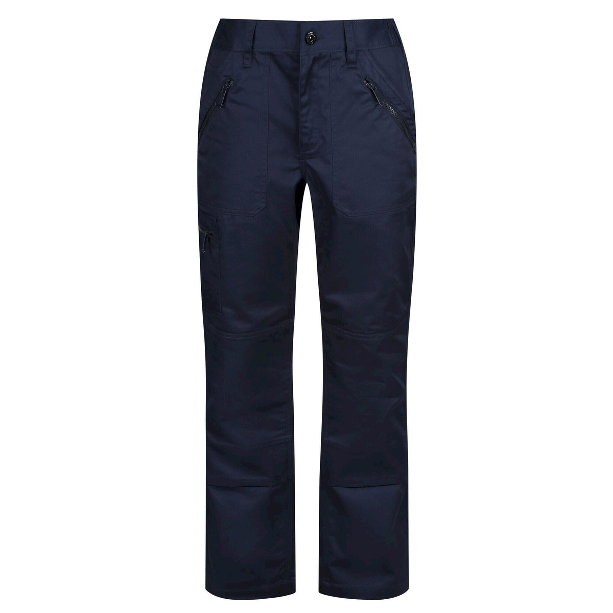 Navy - Front - Regatta Professional Womens-Ladies Cargo Trousers