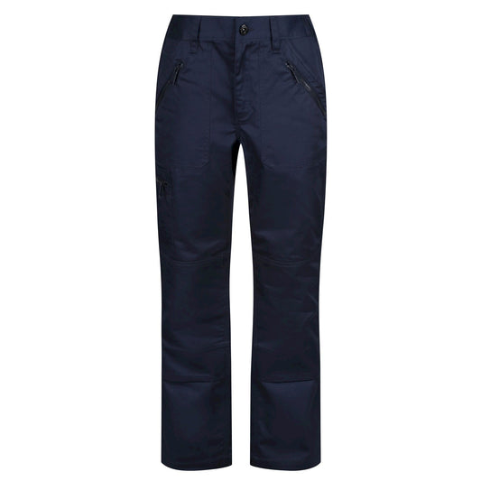 Navy - Front - Regatta Professional Womens-Ladies Cargo Trousers