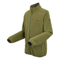 Nephrite Green - Side - Regatta Mens Hadfield Full Zip Fleece Jacket