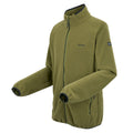 Nephrite Green - Side - Regatta Mens Hadfield Full Zip Fleece Jacket