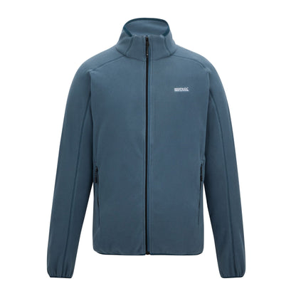 China Blue - Front - Regatta Mens Hadfield Full Zip Fleece Jacket
