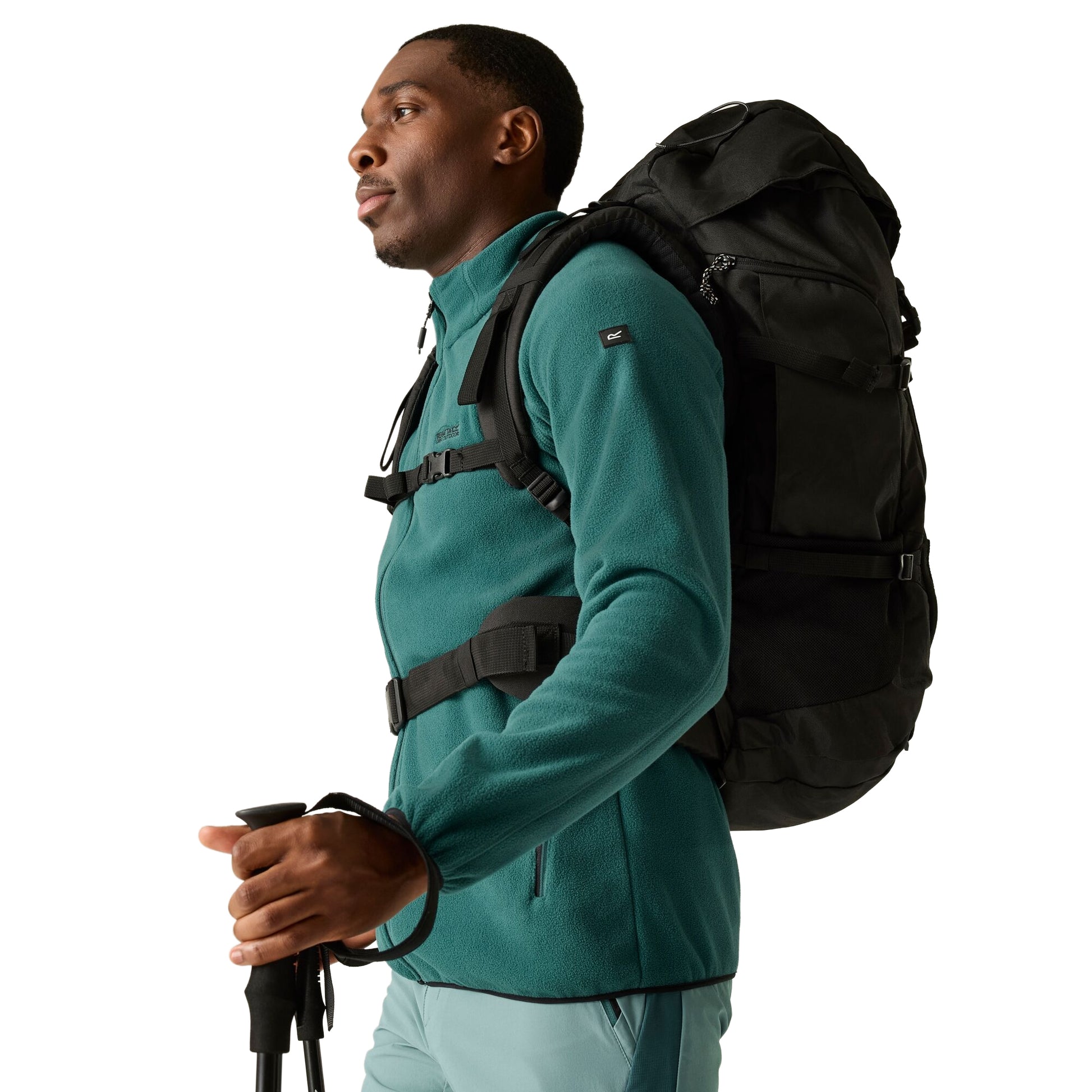 Mediterranean Green - Lifestyle - Regatta Mens Hadfield Full Zip Fleece Jacket