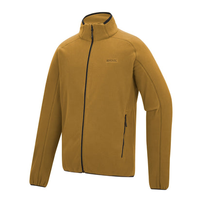 Wood Brown - Side - Regatta Mens Hadfield Full Zip Fleece Jacket