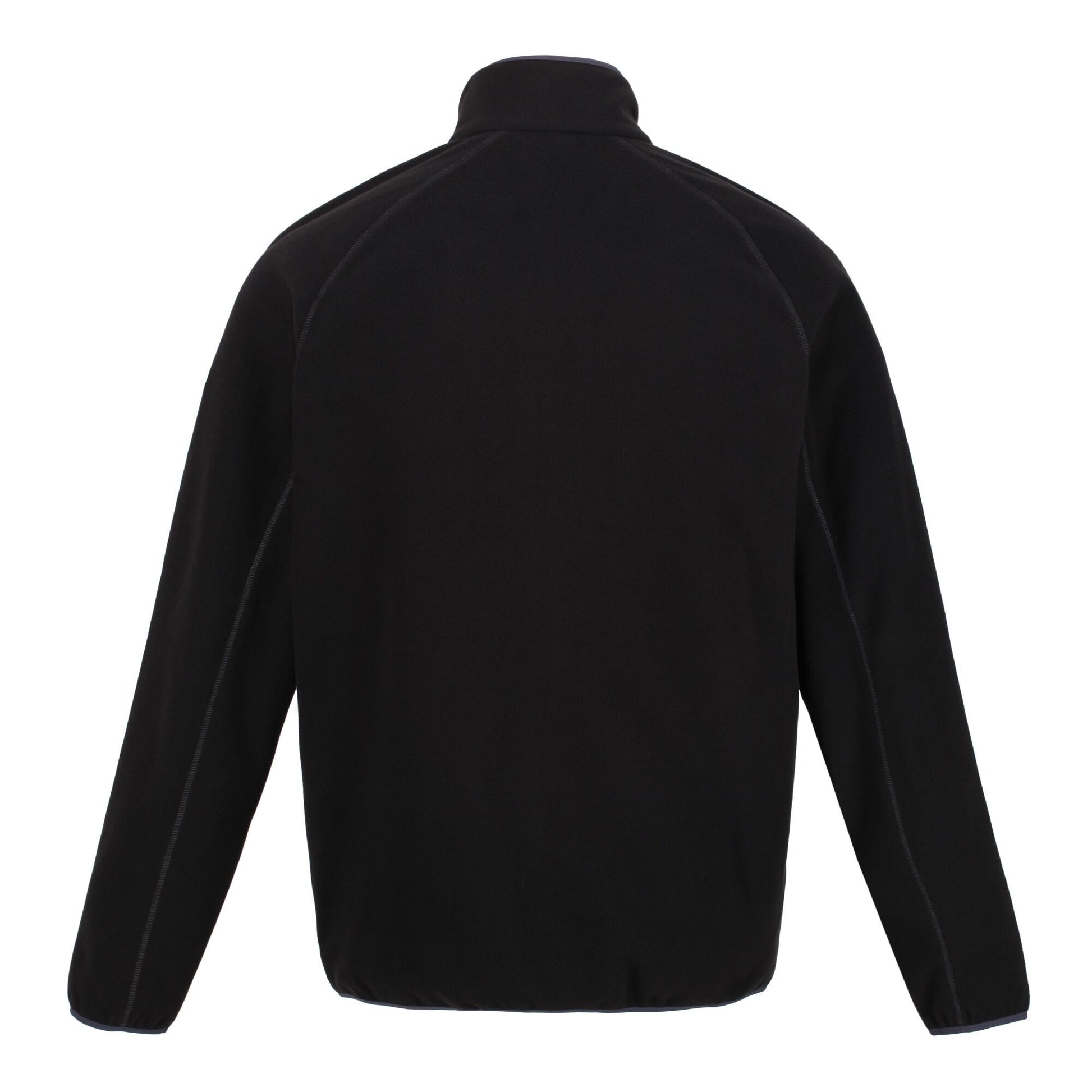 Black - Back - Regatta Mens Hadfield Full Zip Fleece Jacket