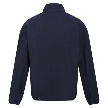 Navy - Back - Regatta Mens Hadfield Full Zip Fleece Jacket
